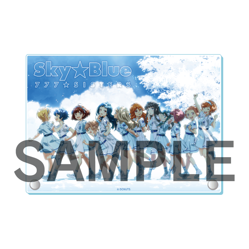 S席特典アクリルアートサンプル