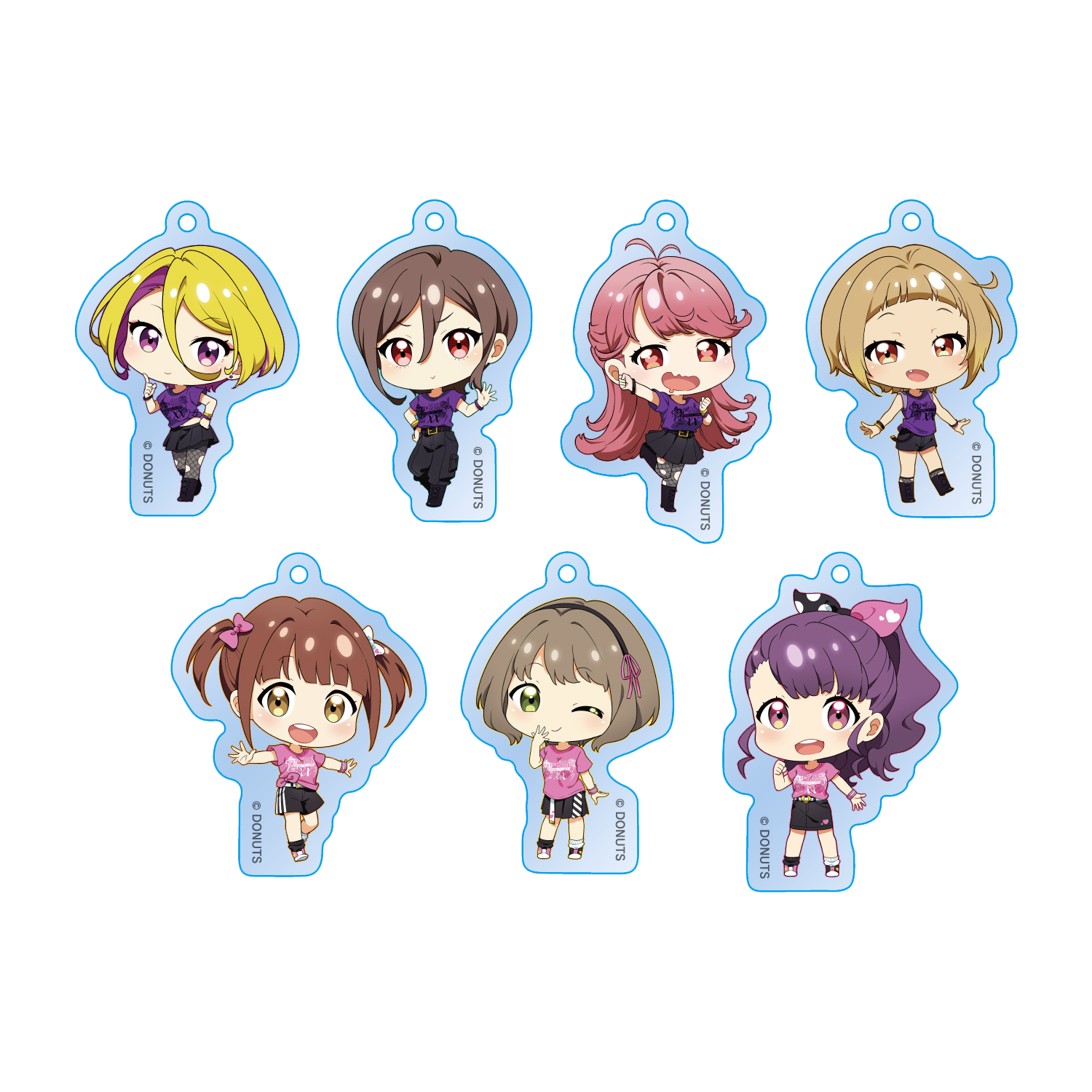 ミニキャラアクリルチャーム